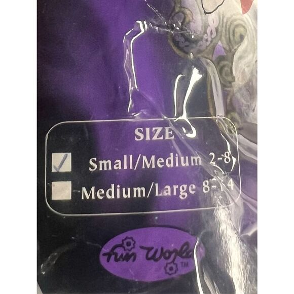 Fairy witch, velvet collection, costume, fun world 2-14 - Picture 2 of 3